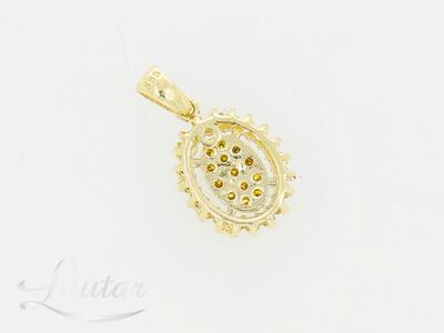 Kuld kulon 585* UUS! Briljandid 0.28ct