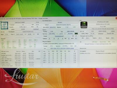 Lauaarvuti HP Intel Core i5, 8GB