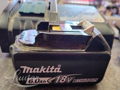 Makita laadija + aku 6Ah 