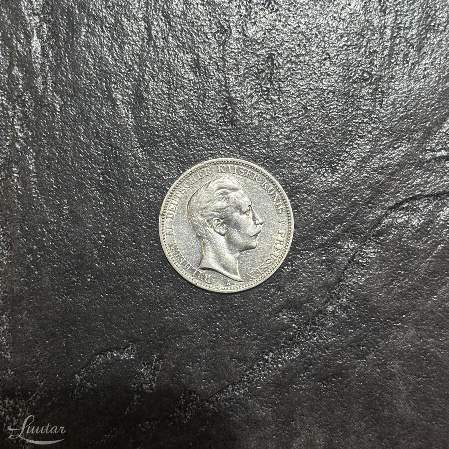 Hõbemünt Saksamaa 3 märki 1910a. 900*