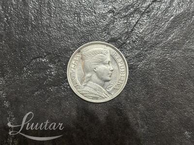 Hõbemünt Läti 5 latti 1932a. 835*