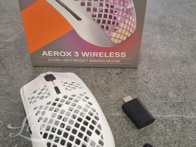 Juhtmevaba optiline hiir SteelSeries Aerox 3
