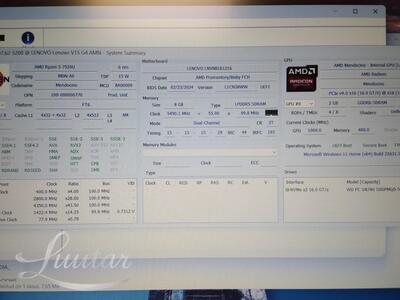 Sülearvuti Lenovo V15 G4 AMN 512GB