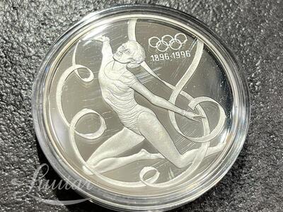 Hõbemünt 925* 200 Schilling The rhythmic gymnast 1995