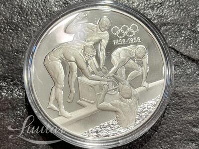 Hõbemünt 925* Elizabeth II 20 Dollars The Relay Team 1993