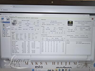 Sülearvuti Acer Nitro 5