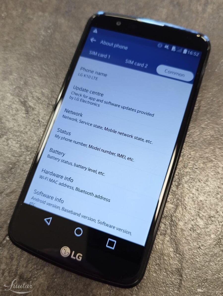 Mobiiltelefon LG K10 LTE
