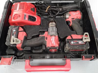 Akulöökkruvikeeraja Milwaukee M18 FID2 komplekt