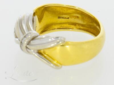 Kuldsõrmus 750* 0,45ct looduslikud briljandid