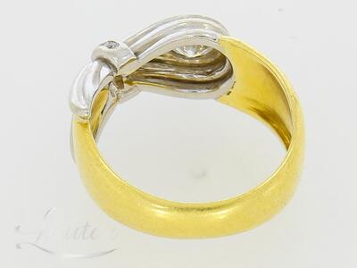 Kuldsõrmus 750* 0,45ct looduslikud briljandid