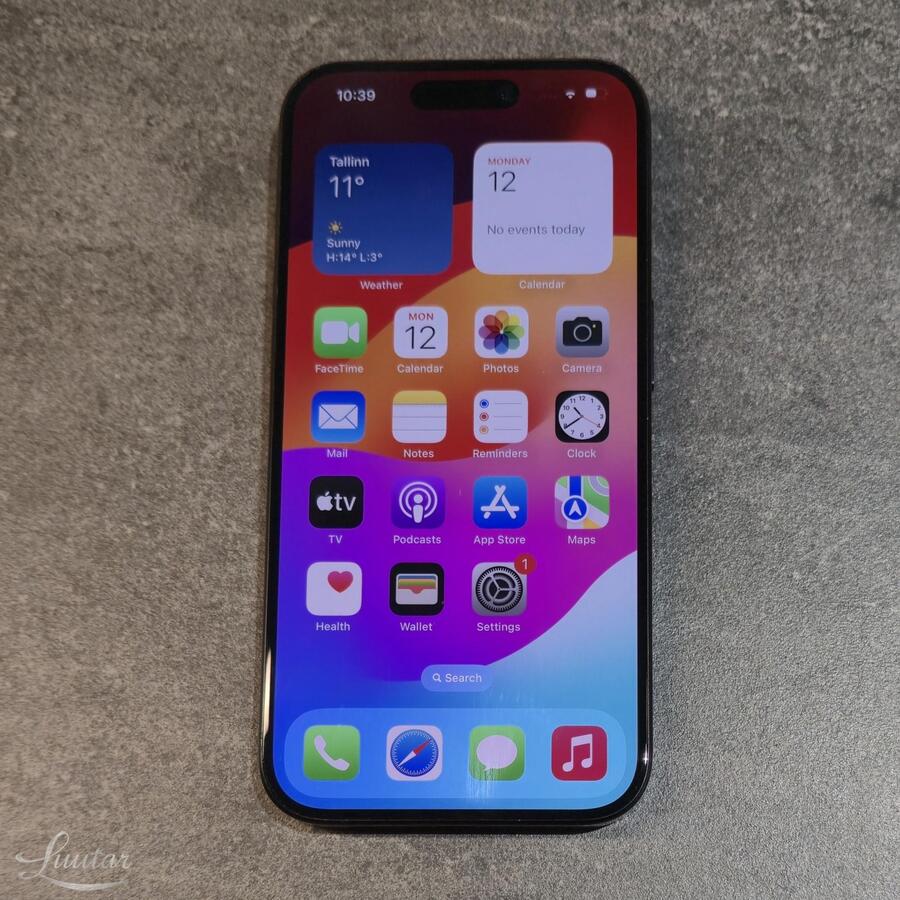 Mobiiltelefon Apple iPhone 15 Pro 128GB