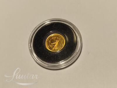 Kuldmünt Elizabeth II Solomoni saared 5 dollarit 999* 2012a.