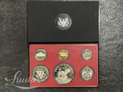 Mündid United States Proof Set 1977a.