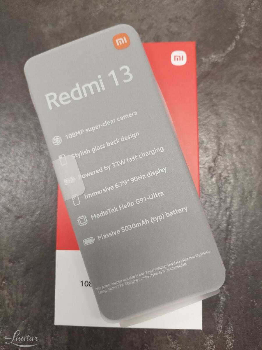 Mobiiltelefon Xiaomi Redmi Note 13 128GB UUS