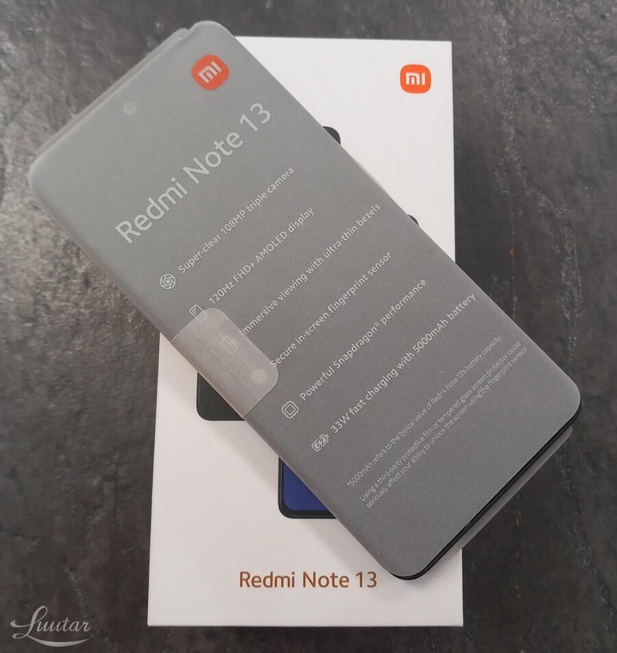 Mobiiltelefon Xiaomi Redmi Note 13 128GB UUS!