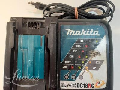 Makita aku 5.0Ah 18V + laadija DC18RC