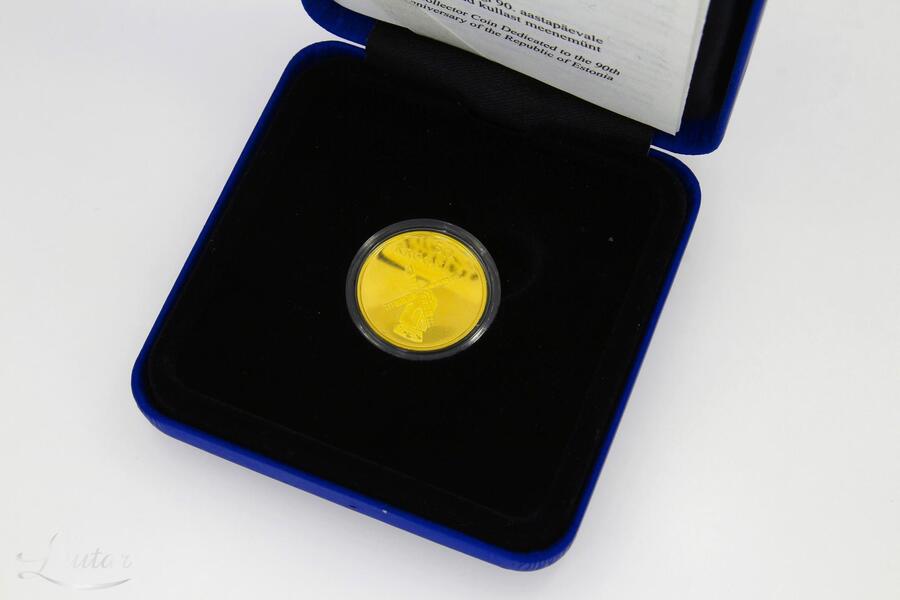 Kuldmünt 999* Eesti Vabariik 50 Krooni 2008a.