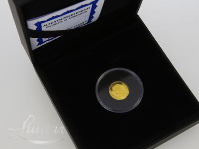 Kuldmünt 999* Lennart Meri Eesti president, Niue saar, 2 dollarit 2019a