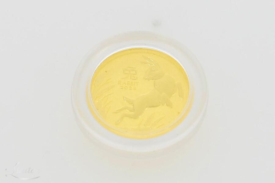 Kuldmünt 999* 1/20 oz Austraalia Lunar jäneseaasta 2023
