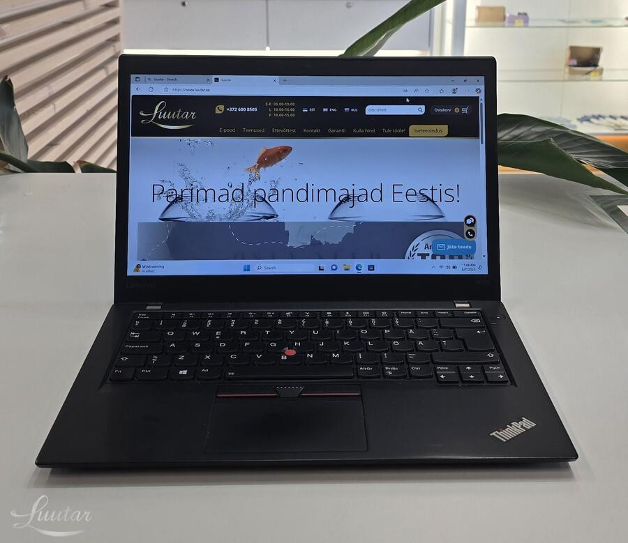Sülearvuti Lenovo ThinkPad T470s