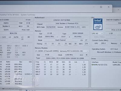 Sülearvuti Lenovo ThinkPad T470s
