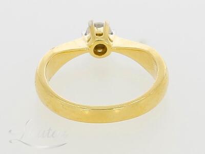 Kuldsõrmus 585* Briljant 0.30 ct + sertifikaat
