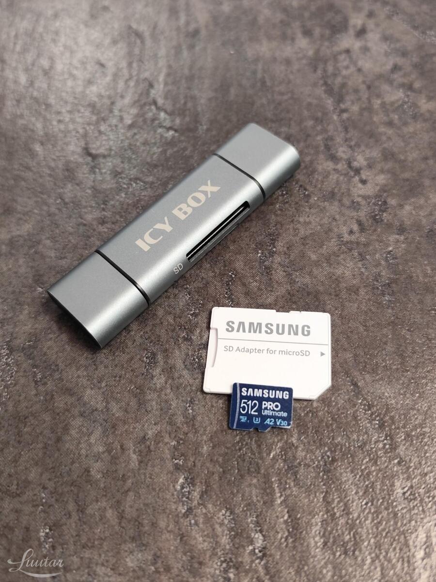 Card reader ICY BOX IB-CR200-C + MICRO SD 512GB