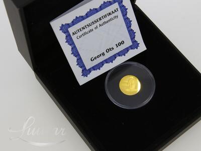 Kuldmünt 999* “Georg Ots 100” 2020a