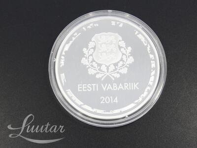 Hõbemünt 925* Eesti Vabariik 2014a 10€