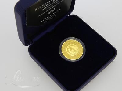 Kuldmünt 999* Olümpiamängudele pühendatud 100 Kroon 2004a.