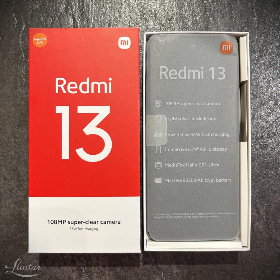 Mobiiltelefon Xiaomi Redmi 13 128GB UUS!