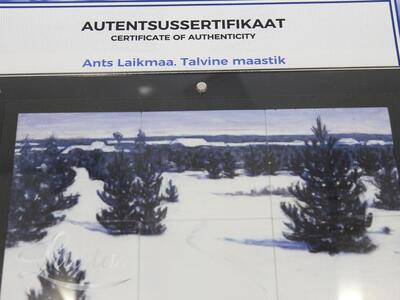 Hõbemüntide komplekt  „Talvine maastik“ 999* 6 dollarit 6tk 2023a