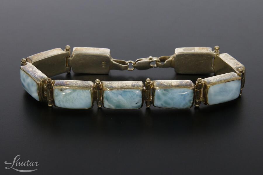 Hõbekäevõru 925* Larimar 
