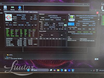 Sülearvuti Lenovo AMD ryzen 7 743HS