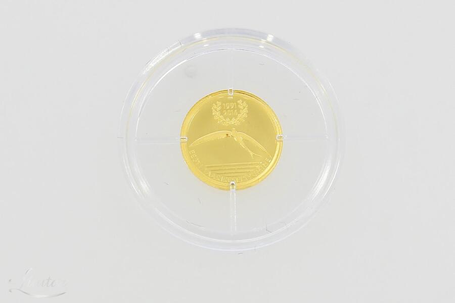 Kuldmünt 999* "Eesti iseseisvuse 25. aastapäev", 2 dollarit, 2016a 