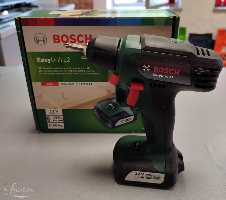 Akutrell-kruvikeeraja Bosch EasyDrill 12
