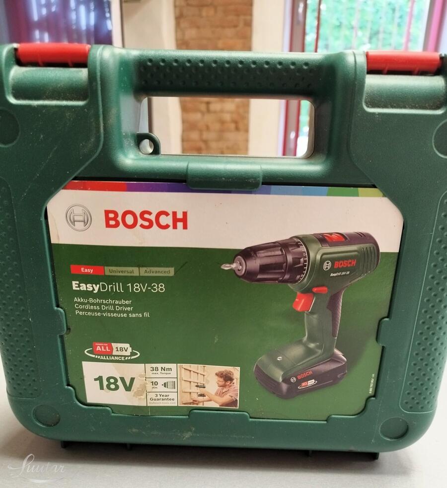 Akutrell Bosch Easy Drill 18V-38 UUS! 