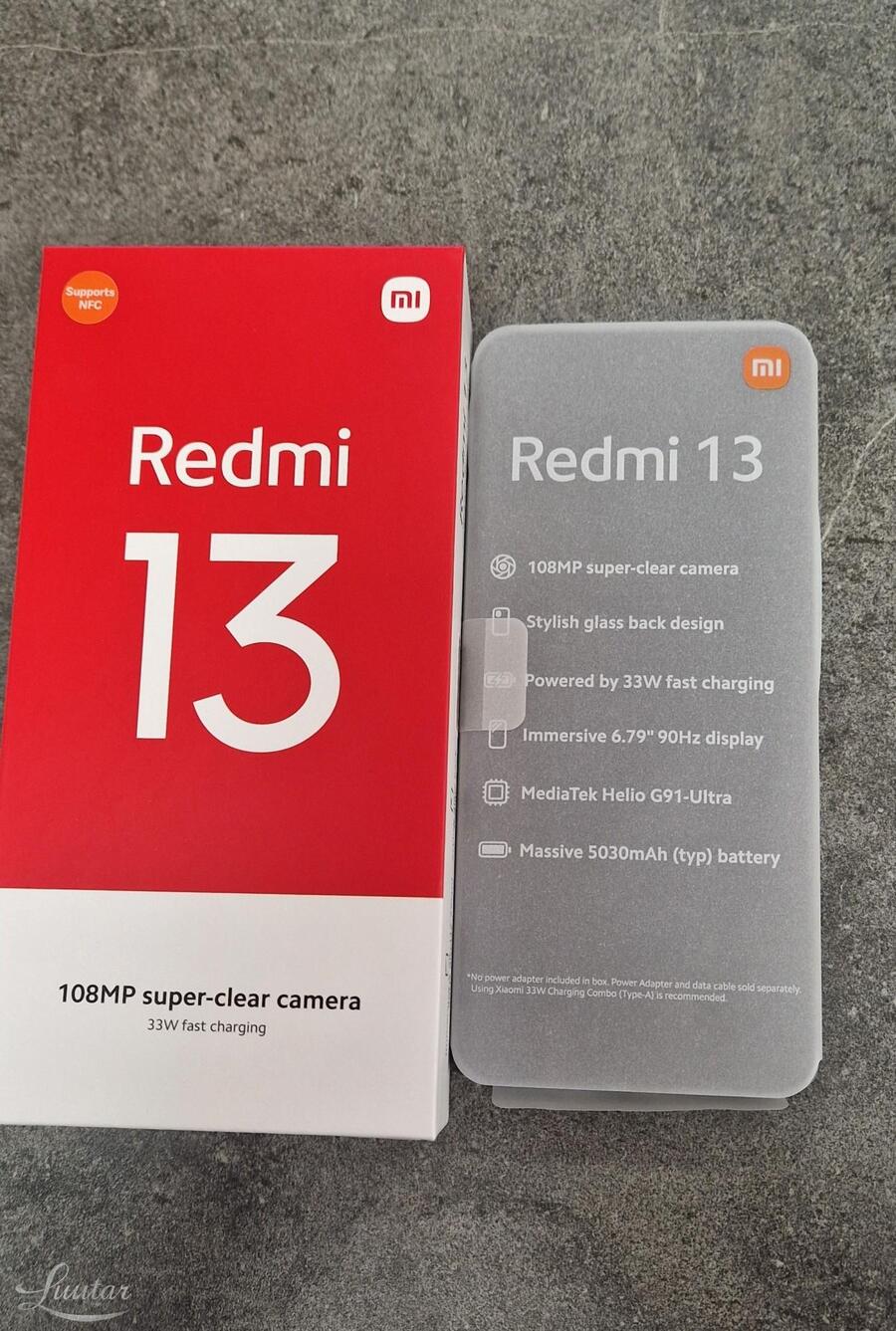 Mobiiltelefon Xiaomi Redmi 13 128 GB UUS! 