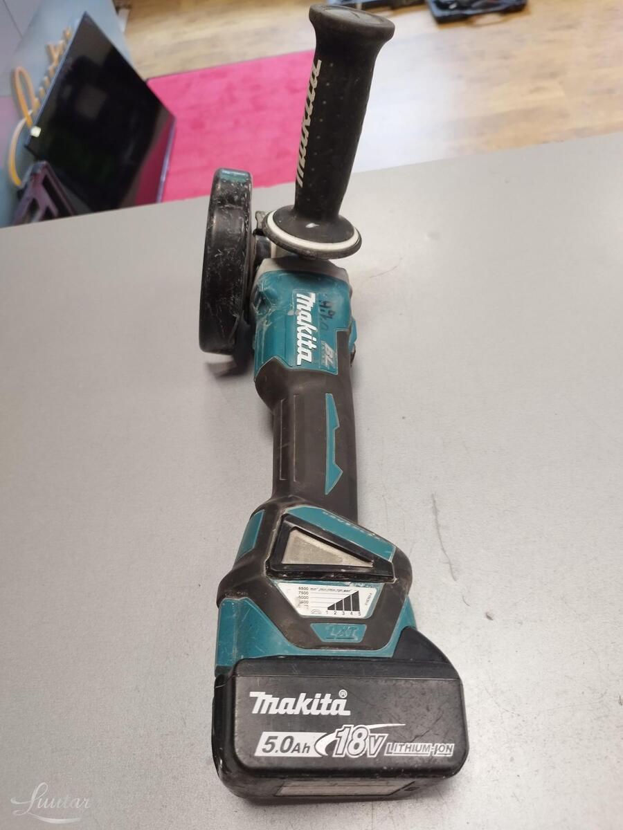 Akuketaslõikur Makita DGA551 + aku 5.0Ah