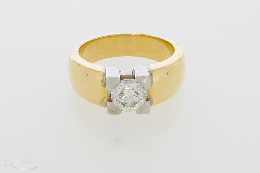 Kuldsõrmus 585* Briljant 1,07ct