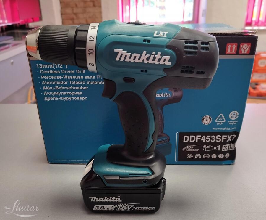 Akutrell Makita DDF453SYE