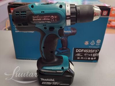 Akutrell Makita DDF453SYE