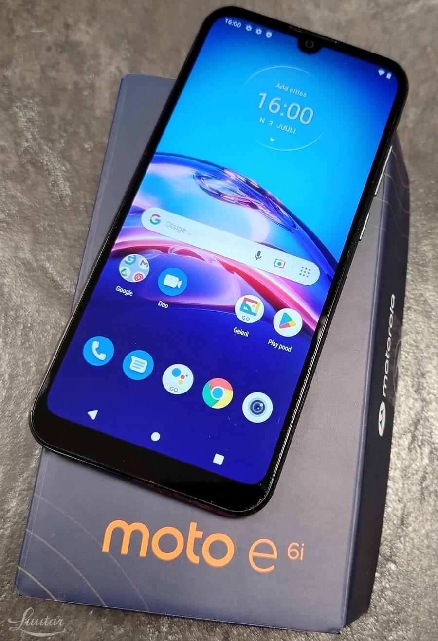 Mobiiltelefon Motorola Moto E6i 32gb