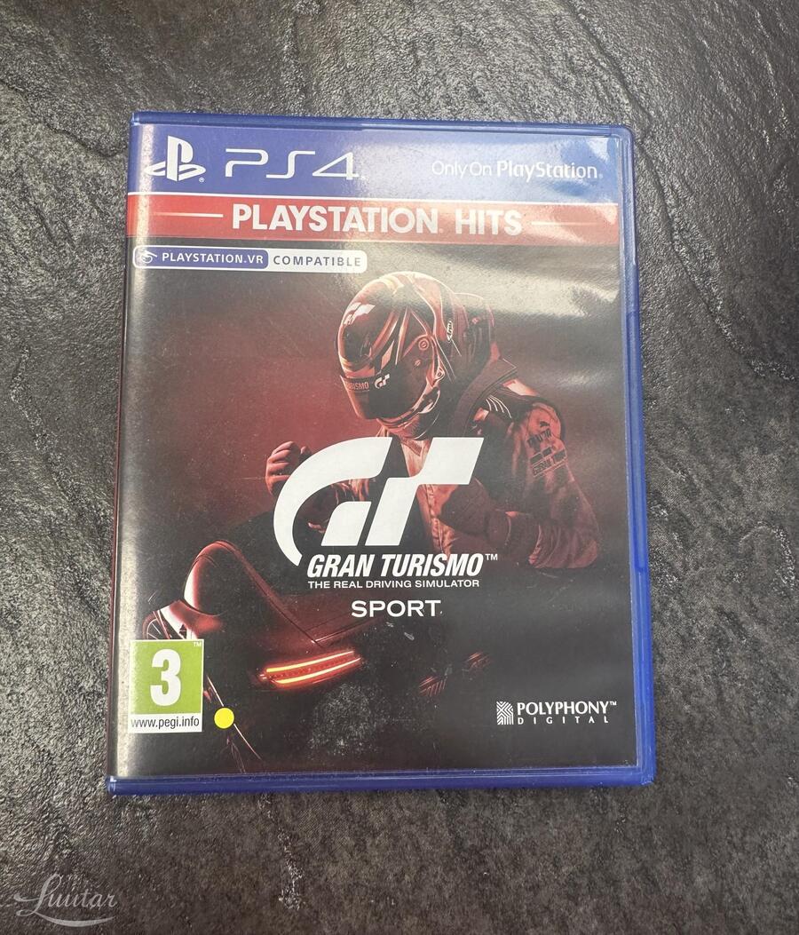 Mäng PS4 PC-mäng Gran Turismo: Sport