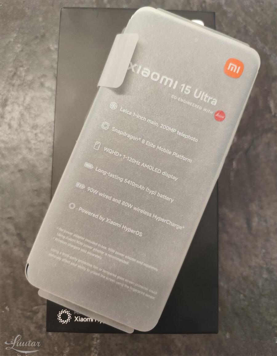 Mobiiltelefon Xiaomi 15 Ultra 512GB