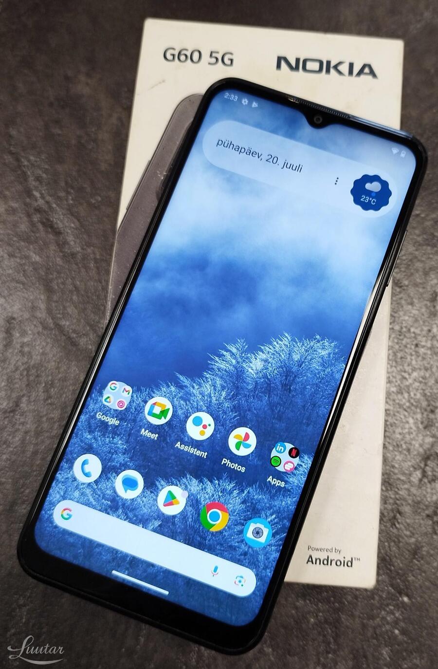 Mobiiltelefon Nokia G60 5G 64gb