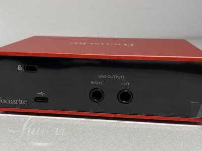 Helikaart Focusrite Scarlett Solo 3rd gen + mikrofon Shure SM58