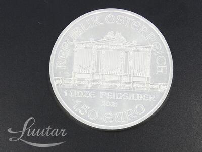 Hõbemünt 999* Wiener Philharmoniker 1,50 euro 2021