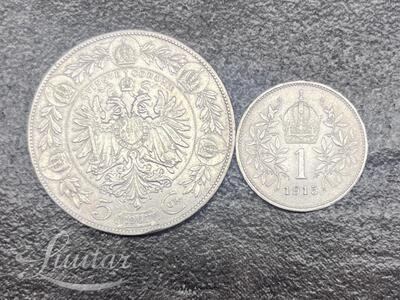 Hõbemündid Austria 1907-1915a.