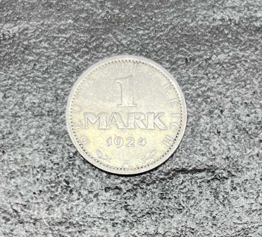 Hõbemünt Saksamaa 1924a.